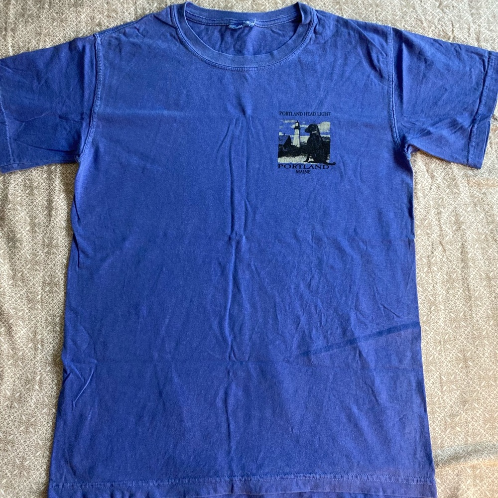 Portland, ME lighthouse t-shirt, size S. - Picture 2 of 8